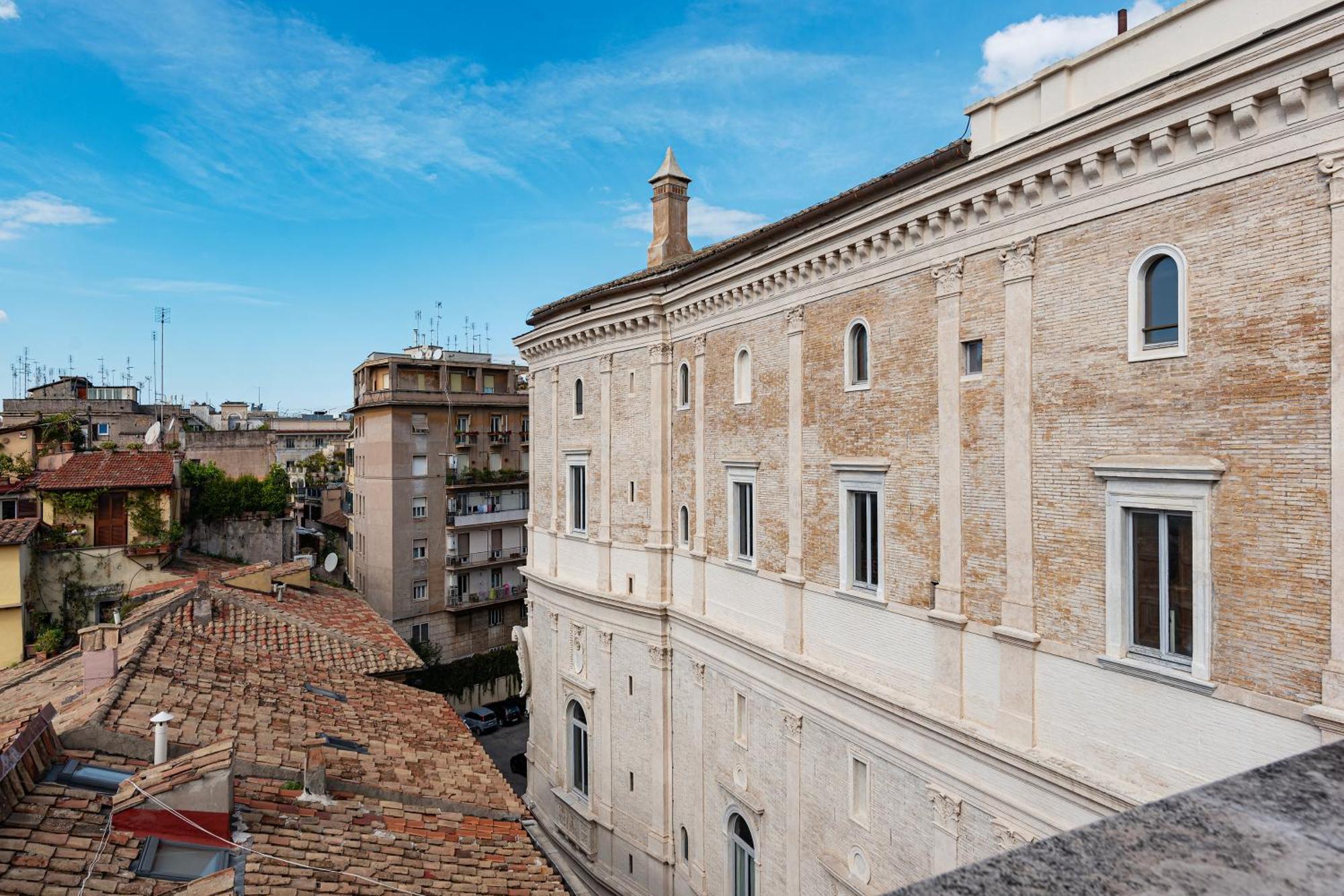 Apartment with Terrace in via del Pellegrino - FromHometoRoma Esterno foto