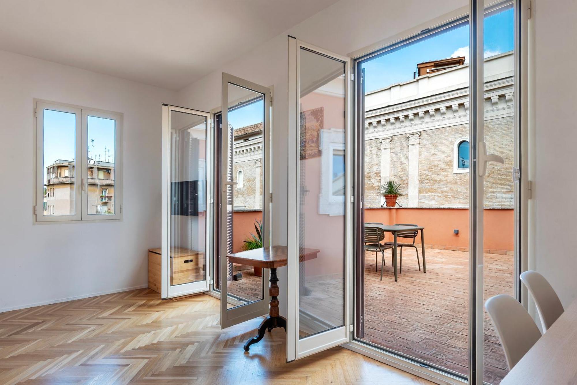 Apartment with Terrace in via del Pellegrino - FromHometoRoma Esterno foto