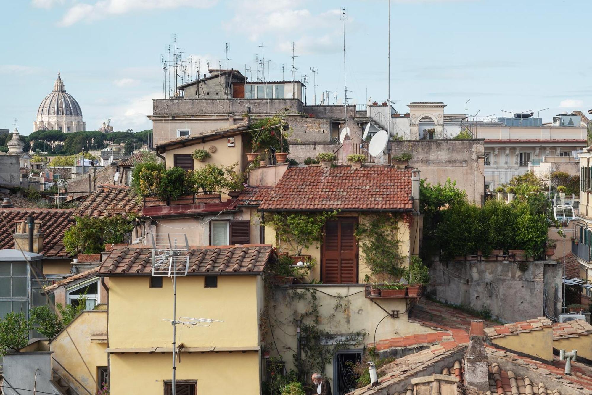Apartment with Terrace in via del Pellegrino - FromHometoRoma Esterno foto