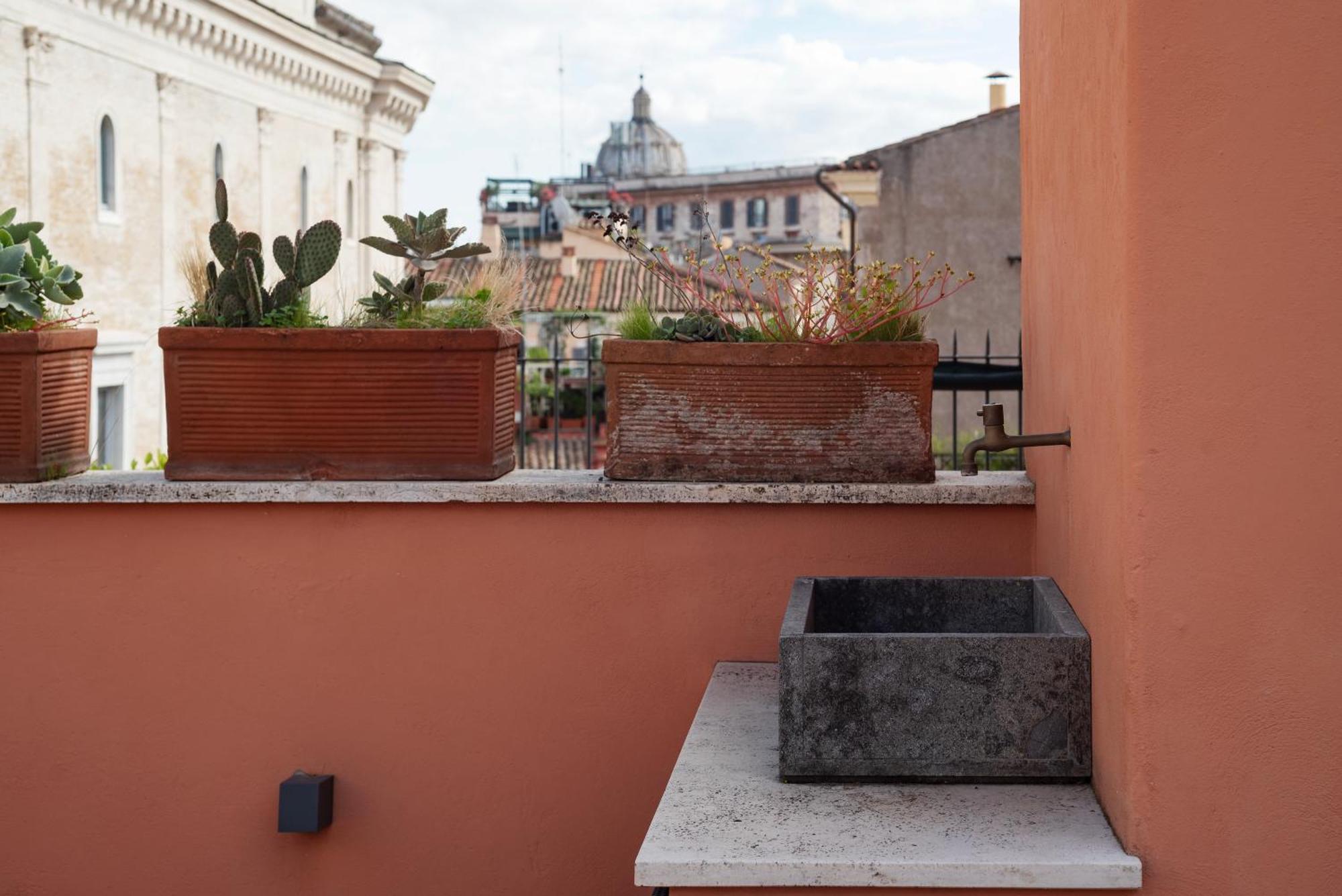 Apartment with Terrace in via del Pellegrino - FromHometoRoma Esterno foto
