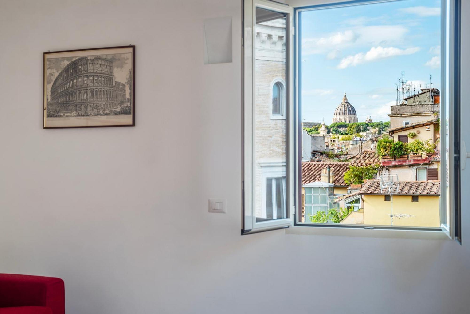 Apartment with Terrace in via del Pellegrino - FromHometoRoma Esterno foto