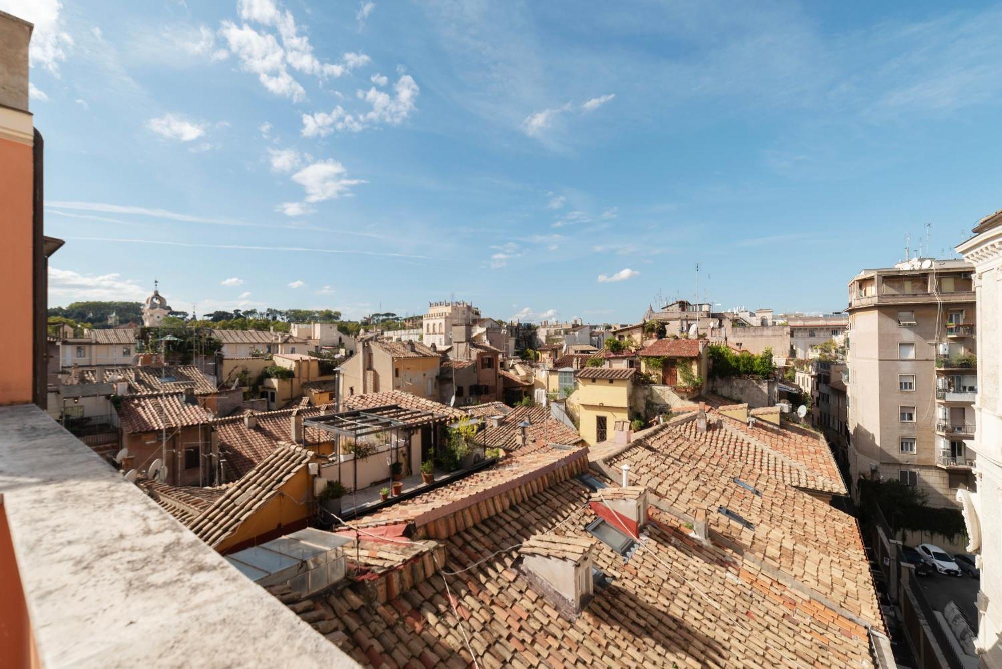 Apartment with Terrace in via del Pellegrino - FromHometoRoma Esterno foto