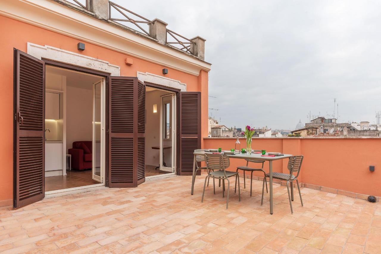 Apartment with Terrace in via del Pellegrino - FromHometoRoma Esterno foto